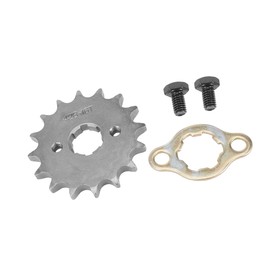 A ABSOPRO 428 Chain 16T 20mm Motorcycle for ATV UTV Front Engine Sprocket Item Replacement