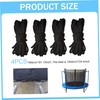 Trampoline Accessories, 4PCS 15FT Trampoline Net Cords, Replacement Tie Downs