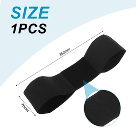 QUARKZMAN Golf Swing Trainer Aid, Swing Wrist Swing Alignment Corrector Posture Corrector Belt Swing Posture Arm Corrector Golf Swing for Beginners, Black