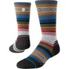 Stance Light Wool Crew, Light Wool - Black Red