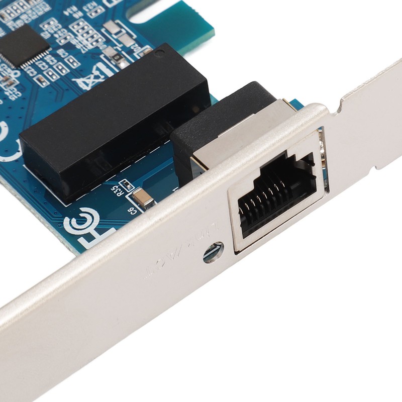 PC Network Card Single RJ45 Port Diskless Function PCIe Gigabit