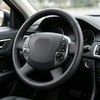 Loncky Black Genuine Leather Suede Steering Wheel Cover for Toyota