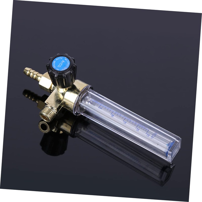DOITOOL Pressure Reducer Flow Gauge Alloy Flowmeter Argon Co2 Flowmeter