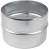 Vent Systems 6'' Inch Pack of 2 - Galvanized Steel