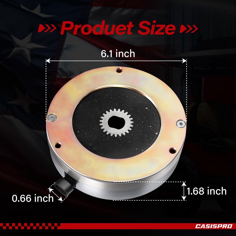 CASISPRO 48V Golf Cart Motor Brake for EZGO RXV 2008-UP