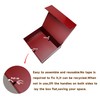 Rsgift 3 Pack Gift Boxes - 18x15x6.1 Inches, Red Collapsible