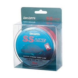 AKAMI SS Line Super Strong Surf Line Fishing Line 0.30 mm 300 m Red 10.15 kg 22.40 lbs
