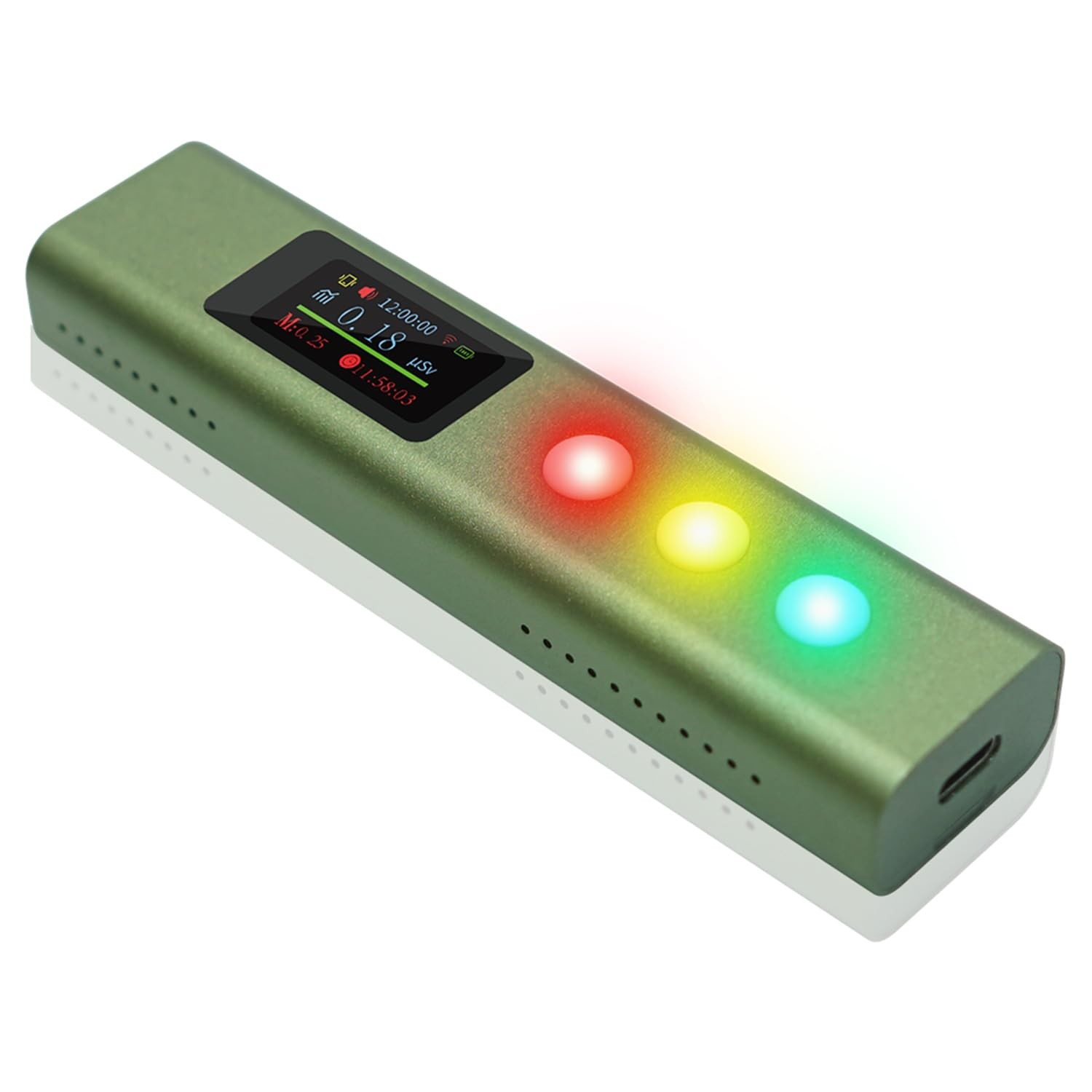 Geiger Counter Radiation Detector, Portable Nuclear Radiation Dosimeter ...