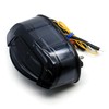 MZS Motorcycle Tail Light, LED Integrated Turn Signal Blinker Brake
