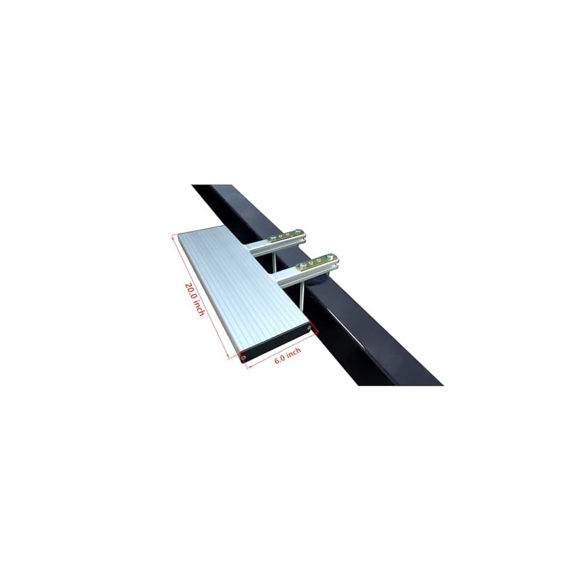 Brocraft Heavy Duty Aluminum Boat Trailer Steps 6" x 20"