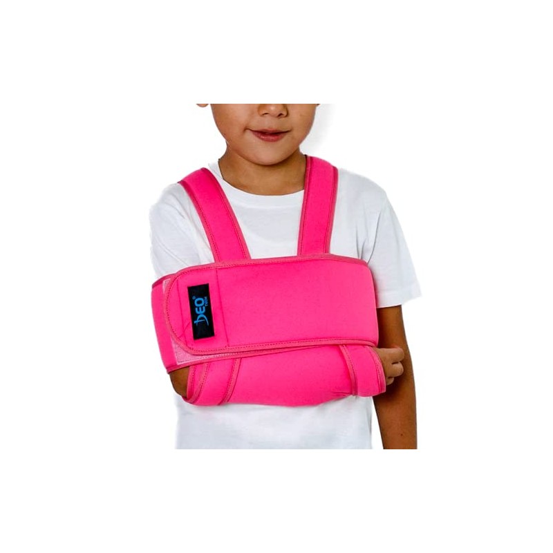DEOTECH | Inmovilizador de Hombro Infantil (Mediano, Azul)