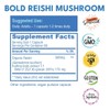 Bold Botanica Reishi Cápsulas 60 Vegan Extracto Orgánico
