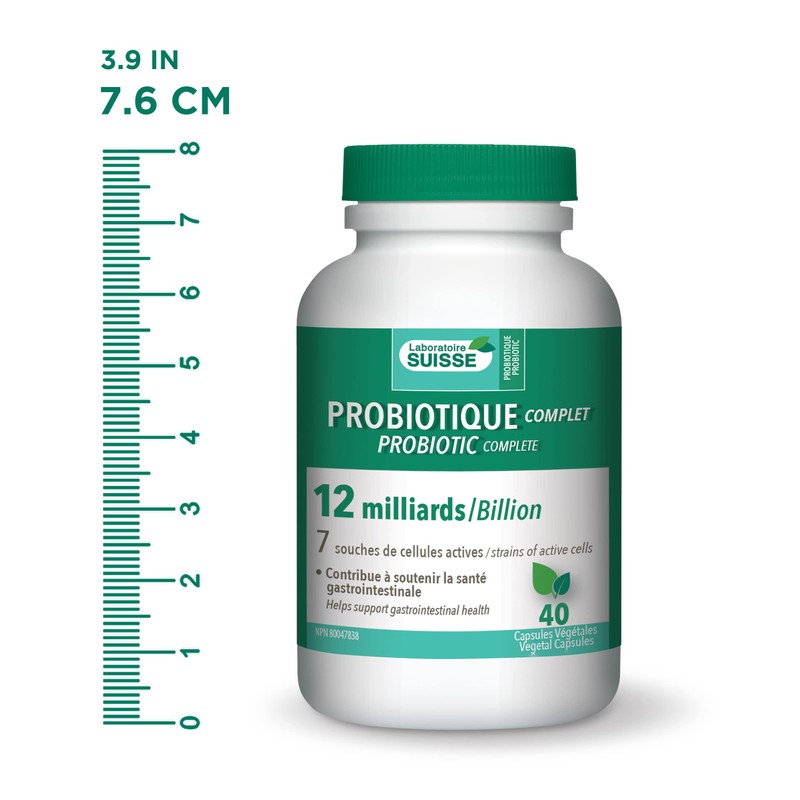Laboratoire Suisse Probiotic 12 Billion – Healthy Gut Flora –