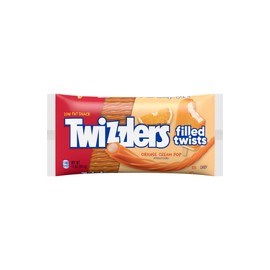 Twizzlers Orange Cream Twists - Pack of 2 - Sweet Delicious Treat for the Whole Family - Anytime and Anywhere
