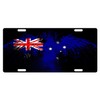 Australia Flag License Plate Commonwealth Star Australian Patriotic Emblem Eagle
