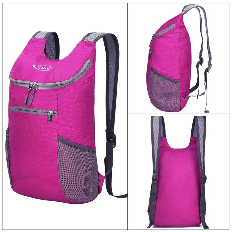 G4Free Unisex Ultra Lightweight Small Foldable Backpack Packable Rucksack for