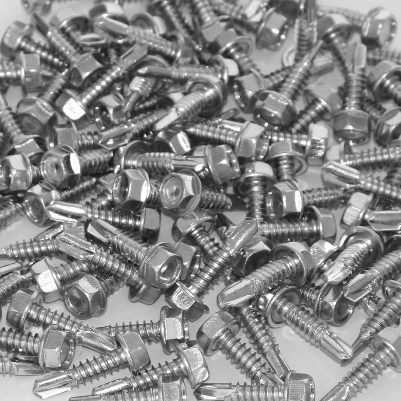 Skywalker 1/4” x 1” with 3/8” Head Self-Drilling Screws (Box