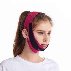Facial compression band, double chin band, massage lifting band / 얼굴압박밴드 이중턱밴드 마사지 리프팅 밴드