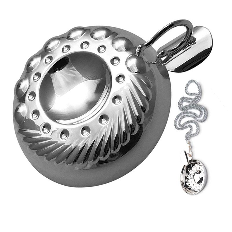 Euposia - Tastevin Sommelier MOD. Burgundy Professional - Silver Plated