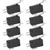 V7-7H15D8-263-1 Micro Switch (Pack of 8) - SPDT Roller Lever