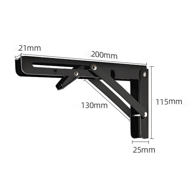 Shelf Bracket, Folding Bracket, Shelf Support, Hanging Shelf Bracket, Wall
