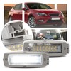 NSLUMO 2 x LED Interior Reading Card Light Dome Ceiling
