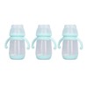 3pcs Self Grip Baby Bottle Bear Shaped Detachable Leakproof Infant
