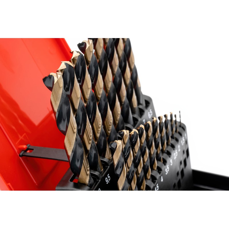 Baer Twist Drill Bit Set Power HSSE 1-10 mm Drill