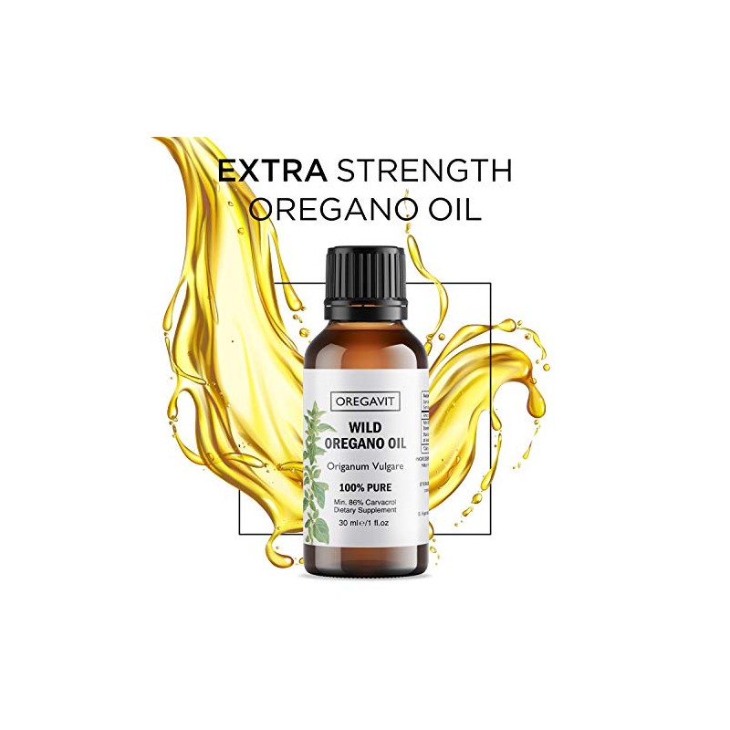 Wild Oregano Oil Organic - 100% Pure Undiluted Organic Wild