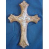 Fleur De Lis Cross Plastic Craft Mold to use with