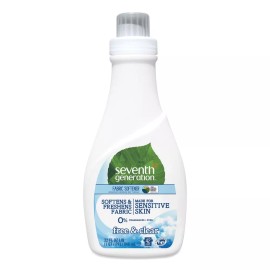 Seventh Generation 22833EA 32 oz. Natural Liquid Fabric Softener - Unscented New