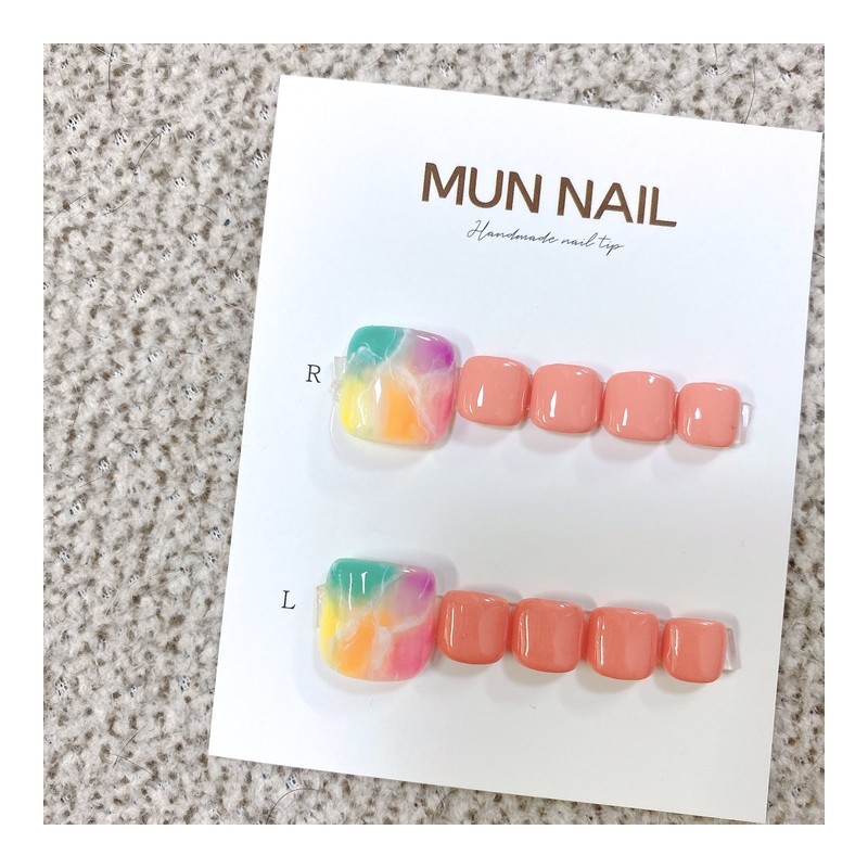 MunNail Summer, please take care of me☀️Peddy tip - No.