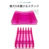 wumio Brush Holder, Pink, Gel Nail, Brush Rest, Self Nail,