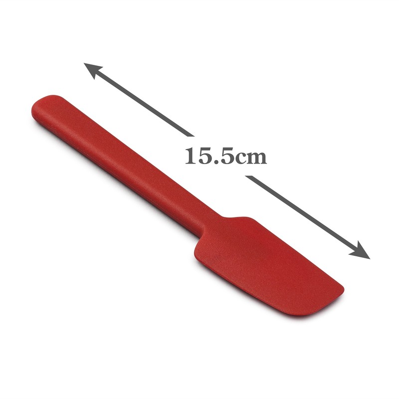 Zeal J303R Mini Baking Spatula, Red,Small