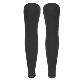 Elasticity Vein Thrombus Leg Slimming Compression Socks Sleeve Prevent Edema Varix Pressure Long StockingsLong Stockings Black M