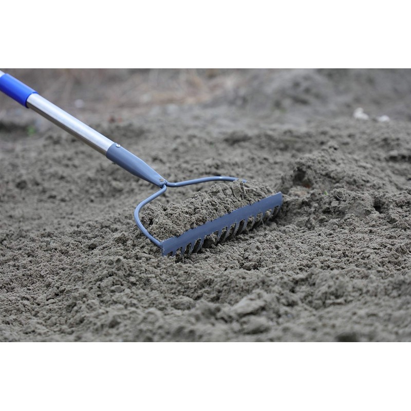 FLY HAWK 72inch Bow Rake Heavy Duty，for lawns Raker to