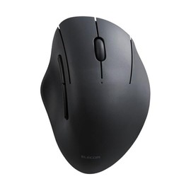 Elecom M-SH20MBSKXBK Mouse SHELLPHA Wireless Multi, 5 Buttons, Medium, Antibacterial, Quiet Design, Black