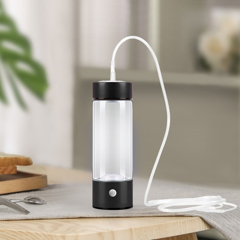 Hydrogen Water Bottle 420ml USB Charging Portable Hydrogen Rich Water