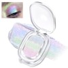 HOSAILY Chameleon Face Highlighter Palette, Multichrome Glitter Shimmer Rainbow Eyeshadow