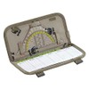 coocazoo PencilDenzel "WWF Anemone-Trail" Pink Pencil Case, Geo Triangle Compartment,