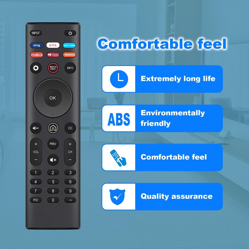 Universal Remote XRT140 XRT140R Replacement fit for All VIZIO Smart