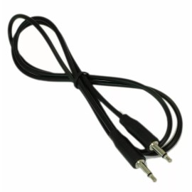 My Cable Mart 2ft 3.5mm SLIM MONO TS (2 conductor) Male to Male Audio Cable