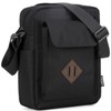 VASCHY Lightweight Shoulder Bag, Men's, Vertical, Multifunctional, Messenger Bag, Crossbody