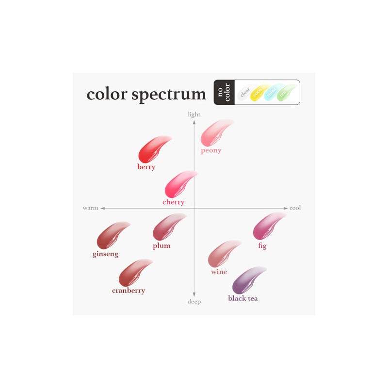 nooni [nooni]Lip Oil (10 Colors)