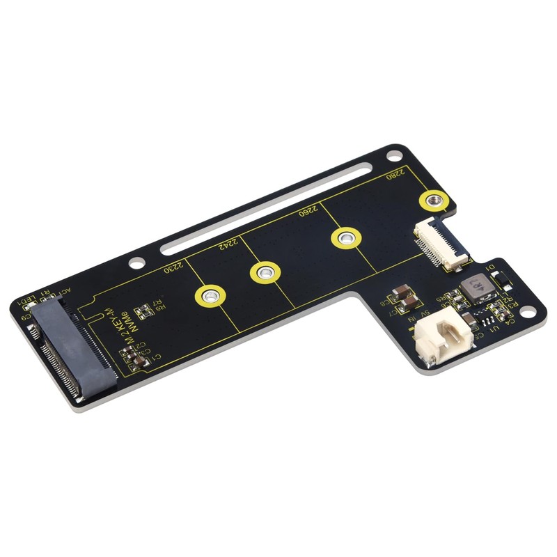 KEYESTUDIO PCIE-M.2 NVME SSD Shield PIP PCIe HAT FFC Interface