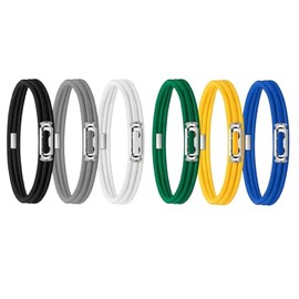 6 Pcs Large Elastic Bands, Trash Can Bag Bands Set, Adjustable Colorful Garbage Can Bands, Kitchen Trash Can Rubber Bands, Durable Trash Bag Bands, Elastic Bands for Home Office School