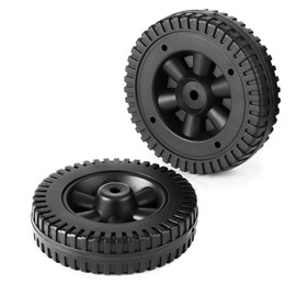 6 Inch G206-0025-W1 Grill Wheels Replacement Parts for Charbroil Wheels Kit 463722403 463720115 463720114 461630007 463723110 473720108 Kenmore 415.15476 415.154802 415.16107 Thermos 4618041