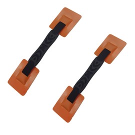 Deals4you PVC Strap Handle for Inflatable Boats Kayak Seat Strap Handrails PVC & Nylon Handle for Dinghy Canoes Raft and Surfboard, 2 Pieces