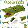Zhehao 2 Pcs 3D Alligator Souvenir Oven Mitts Green Alligator