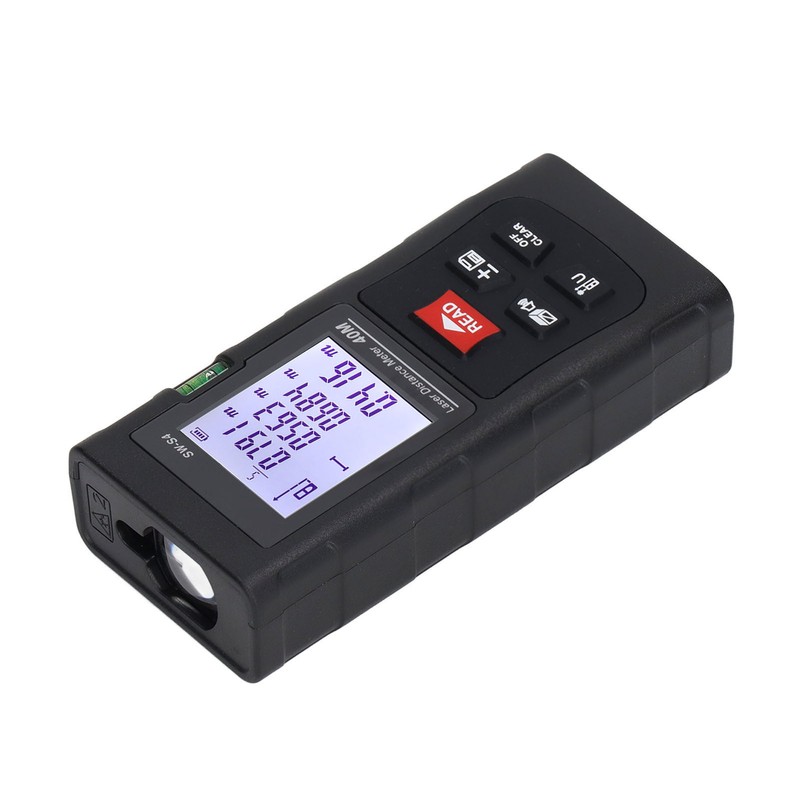 Laser Measure Distance Meter 40m Digital Display Tool for Construction